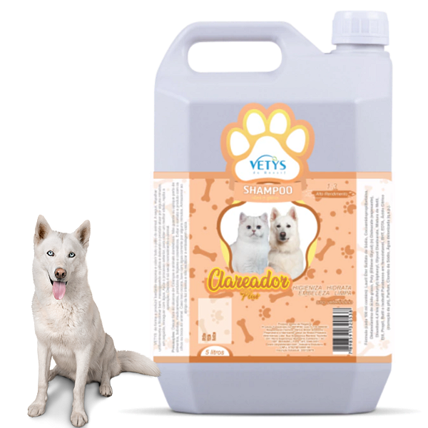 Shampoo Clareador Plus 5 Litros - Vetys