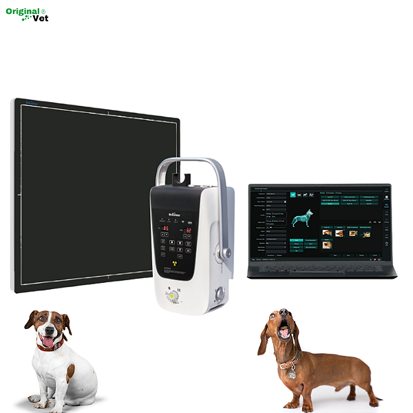 KIT COMPLETO - Radiologia Digital Veterinário VET SP-02P + DR SP 03