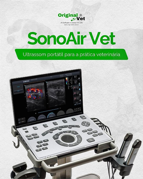 Ultrassom Chison SonoAir Veterinário
