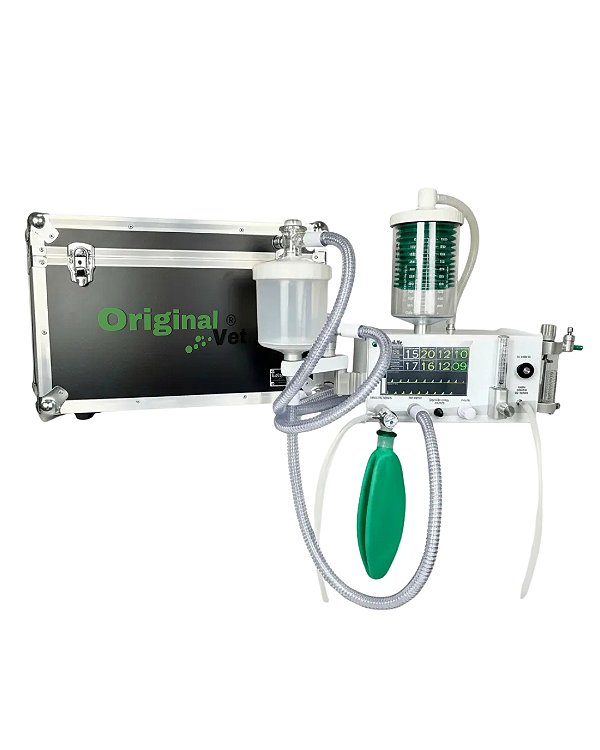 APARELHO DE ANESTESIA INALATORIA COM VENTILAÇAO MALETA DL740