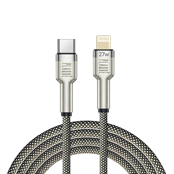 CABO TURBO TITANIUM HYPER PQ-100 27W – TIPO-C / LIGHTNING