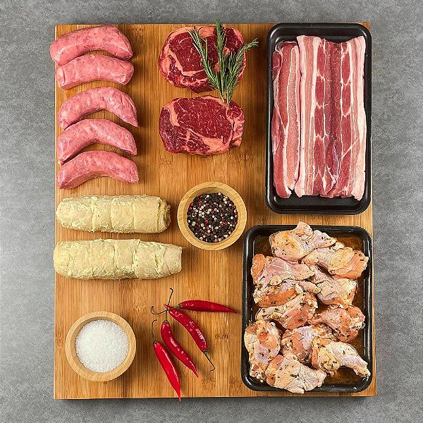 Kit Churrasco para 04 Pessoas