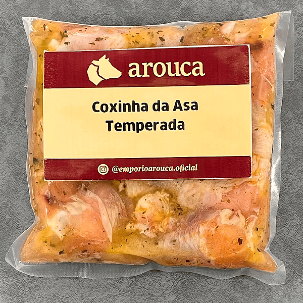 Coxinha da Asa Temperada aproximadamente 500 gramas