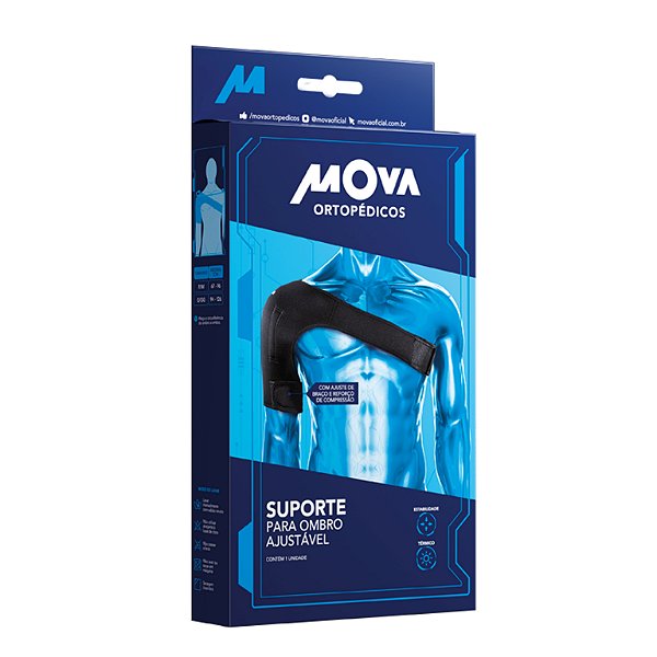 Suporte Ombro Neoprene Ajustavel Mova Bilateral