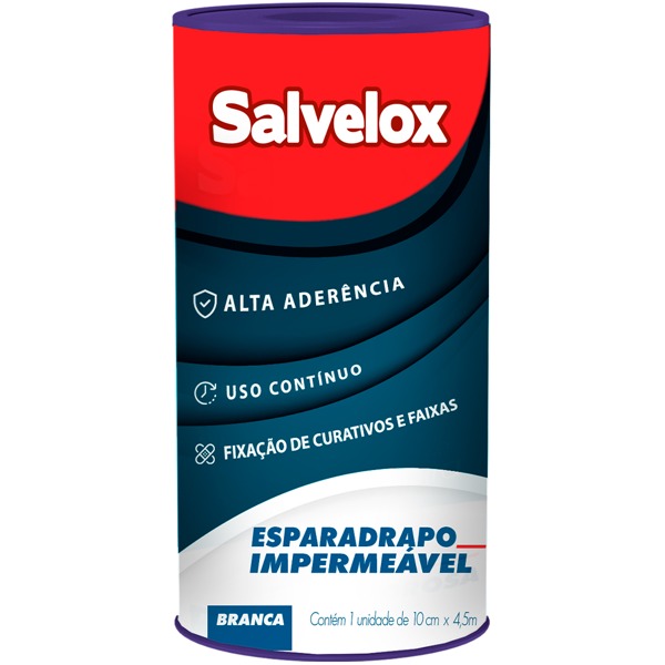 Esparadrapo Impermeavel 10cm x 3m - Salvelox