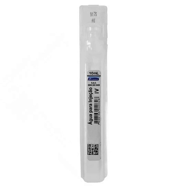 Agua para Injecao 10ml Farmace Ampola dp