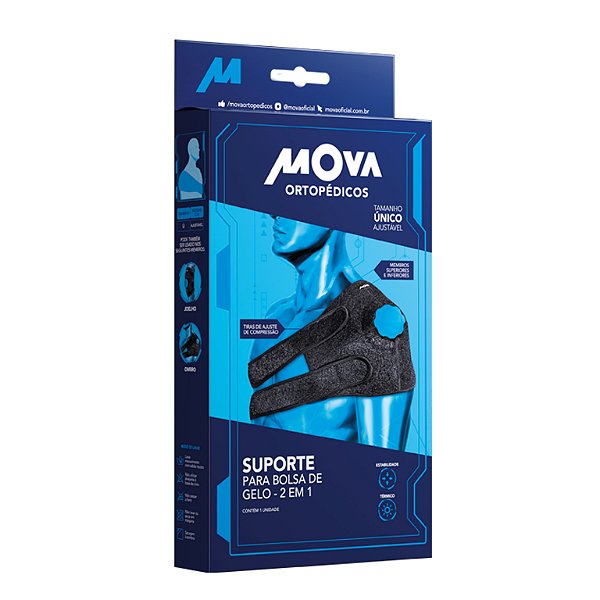 Suporte Bolsa de Gelo 2 em 1 Mova Tam Único