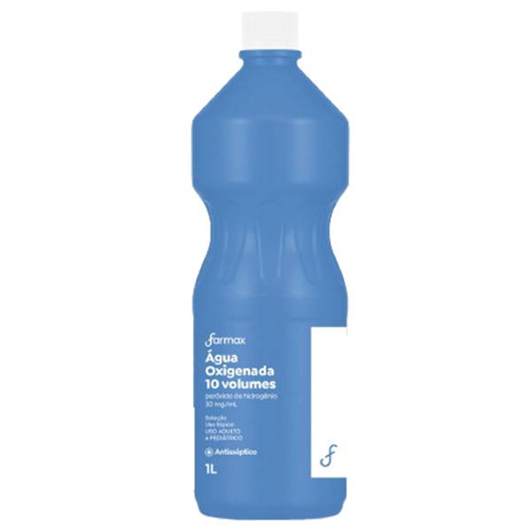 Água Oxigenada 10 Vol Antisséptica 1L Farmax dp