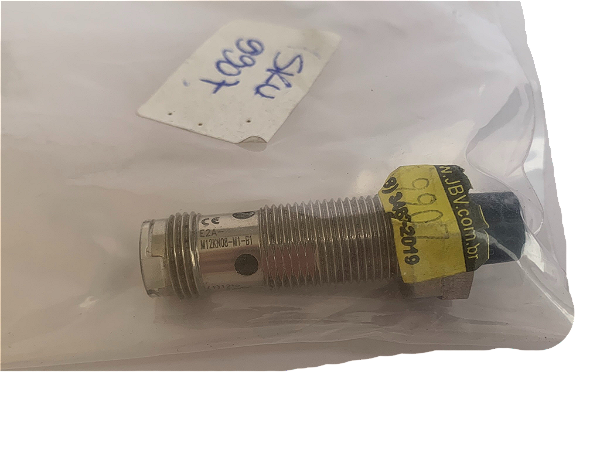 Sensor indutivo 8mm M12 não faceado PNP NA 12 a 24Vcc E2A-M12KN08-M1-B1 Omron