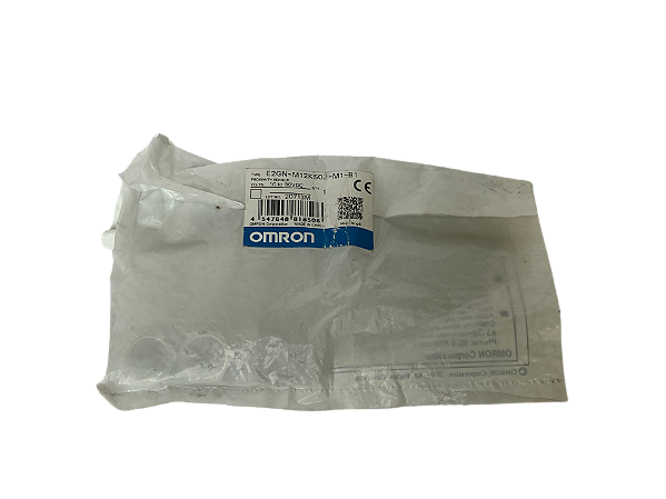 Sensor indutivo M12 faceado PNP NA sn:2mm 10 a 30Vcc E2GN-M12KS02-M1-B1 Omron