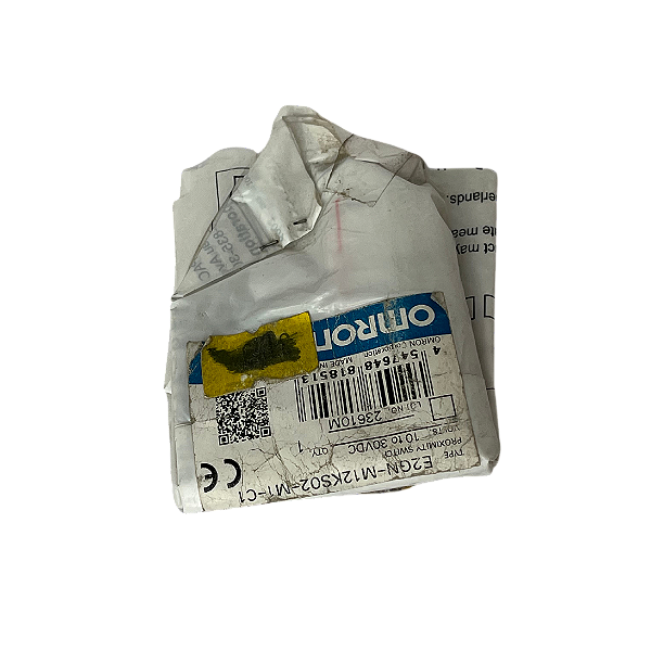 Sensor indutivo 2mm M12 NPN NA 10 a 30Vcc E2GN-M12KS02-M1-C1 Omron