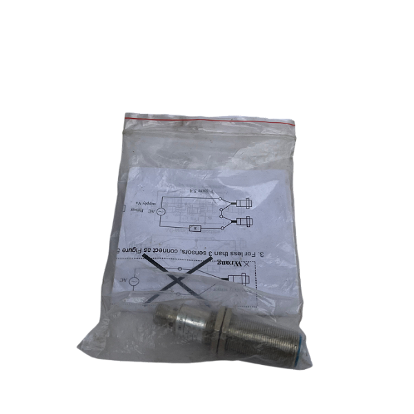 Sensor indutivo 5mm M18 faceado NPN NA 10 a 30Vcc IS18-F5-N-0-DCQ EuroSpec
