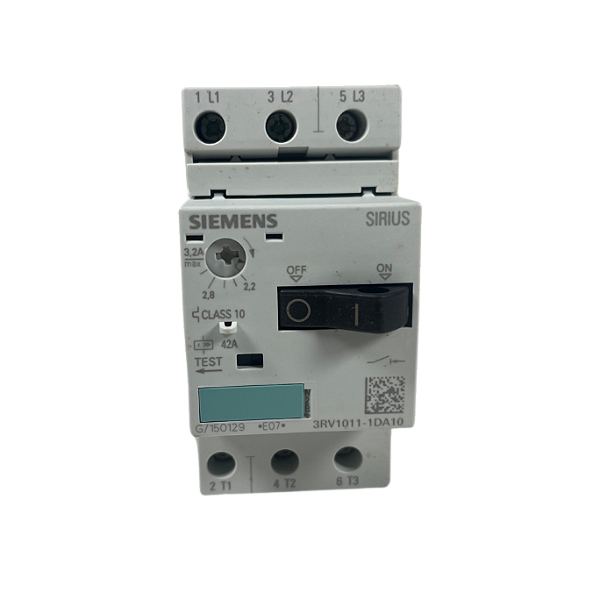 Disjuntor motor 2,2-3,2A 3RV1011-1DA10 Siemens