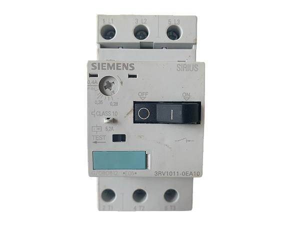Disjuntor motor 0,28-0,4A 3RV10110EA10 Siemens