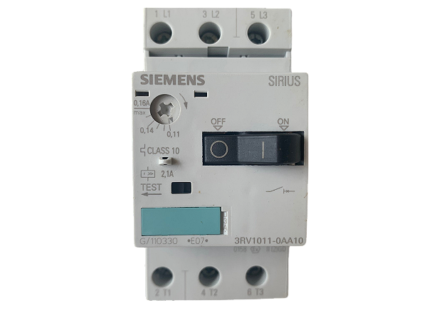 Disjuntor motor 0,11-0,16A 3RV1011-0AA10 Siemens