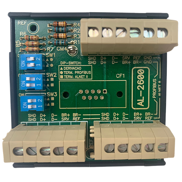Terminador Derivador Redes Profibus RS485 AL-2600 Altus