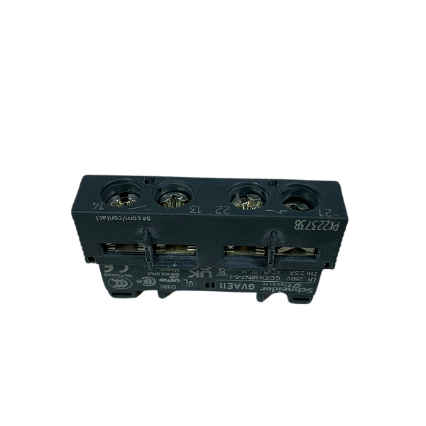 5 pçs Contato auxiliar instantâneo frontal 1NA+1NF Tesys GV2GV3 GVAE11 Schneider Electric