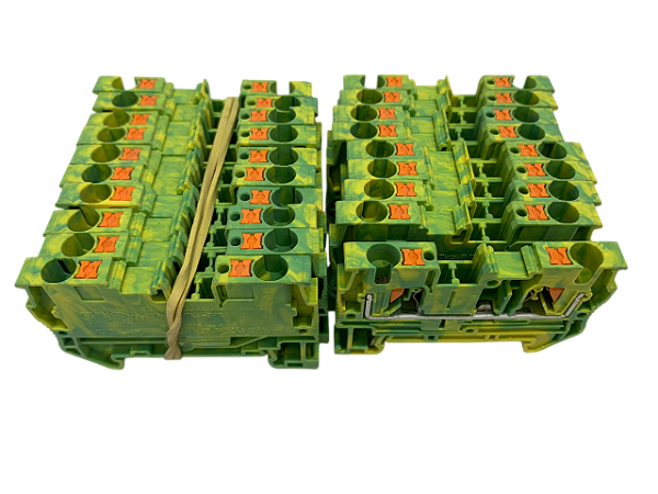 Borne terra 4mm2 push-in PT 4-PE 3211766 Phoenix Contact
