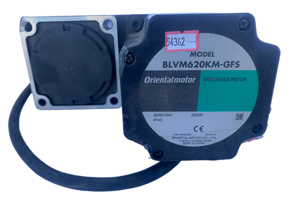 Motor sem escova CC BLV 200W Com drive 24VCC e redutor 1:100 BLVM620KM-GFS+GFS6G100FR Oriental Motor