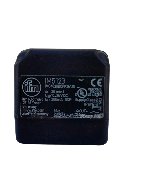 Sensor indutivo 10-36Vcc 200mA PNP 20mm retangular IM5123 IFM