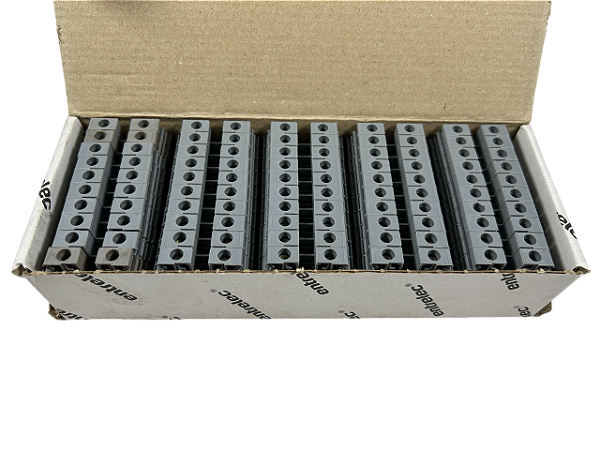 Conj. 20pçs - Borne De Passagem 6mm2 M6/8 Entrelec