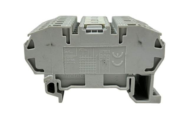 Conj. 21pçs - Borne De Passagem D4/6.2l Entrelec