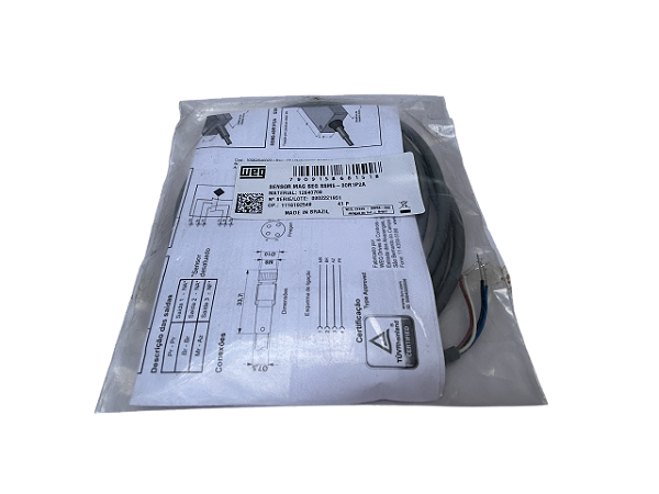 Sensor magnético de segurança SSM5-30R1P2A Weg