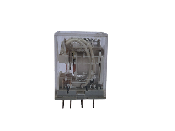 Relé subminiatura 4 Rev 110 VCA 5A TN4RA3 Metaltex