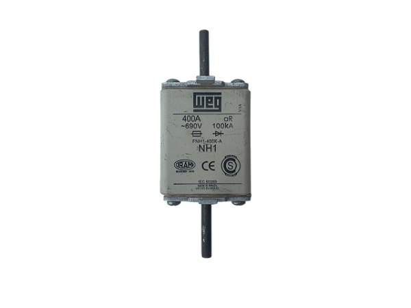 Fusível NH1 400A aR FNH1-400k-A Weg
