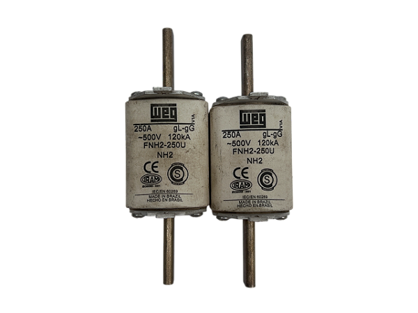 Fusível NH2 250A gL/gG FNH2-250U Weg