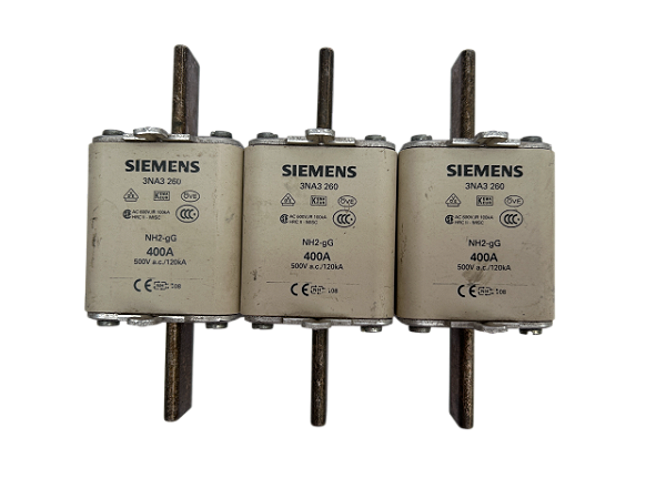 Fusível NH2 400A gG 3NA3 260 Siemens