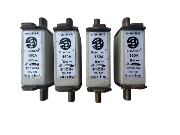 Fusível NH000 160A aR 170M1569-B Bussmann