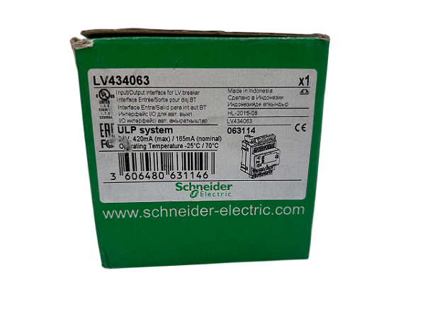 Módulo de entrada/saída Everlin'x LV434063 Schneider Electric