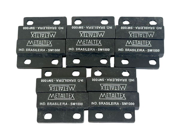 10 pçs Ima para sensor magnetico SM1000 caixa preta (25,0X14,0X6,0MM) SM1000 Metaltex