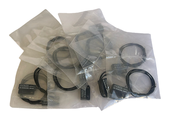 10 pçs Sensor magnetico 1NF serie SM1000 caixa preta (25,0X14,0X6,0MM) cabo 300mm SM1002 Metaltex