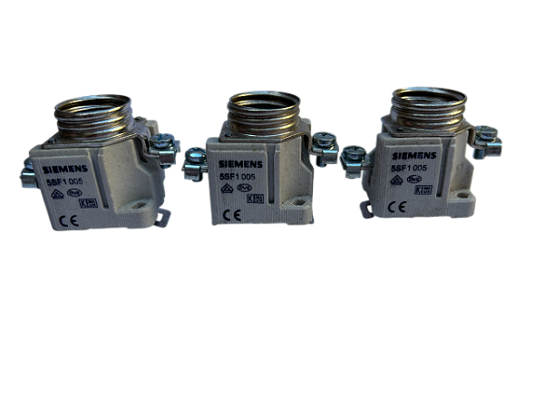 Conj. 10pçs - Base diazed 25A DII 5SF1 005 Siemens