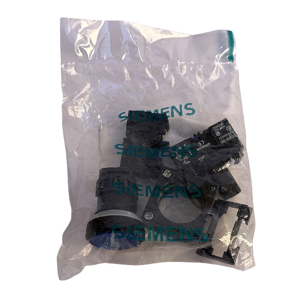 4 pçs Botao iluminado 22mm azul 24VCA/CC 3SB32 45-0AA51 Siemens