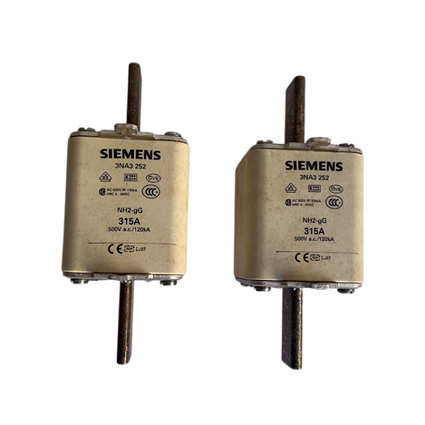 2 pçs Fusivel NH2 315A gG 3NA3 252 Siemens