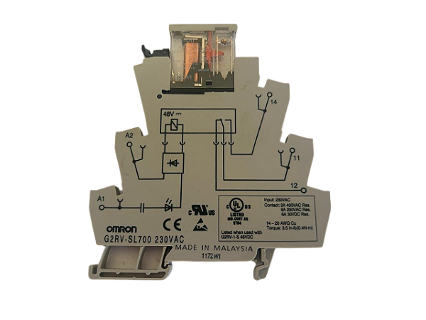 Rele Slim G2RV-S7200 230VAC Omron