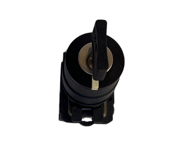 Chave seletora 22mm plastica 3 posicoes fixas com chave 2NA XB5AG03 Schneider