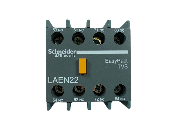 12 pçs Contato auxiliar instantâneo frontal 2NA+2NF para LC1E LAEN22 Schneider