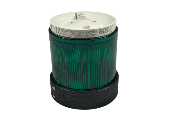 Módulo luminoso Ø70mm para XVB, contínuo, LED, verde, 24VCA/CC XVBC2B3 Schneider