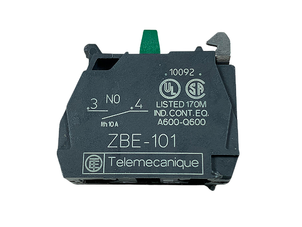 9 pçs Bloco de contato NA ZBE101 Schneider