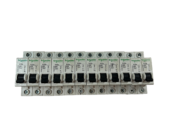 12 pçs Disjuntor monopolar 20A 3kA B 240V K32A1B20 Schneider