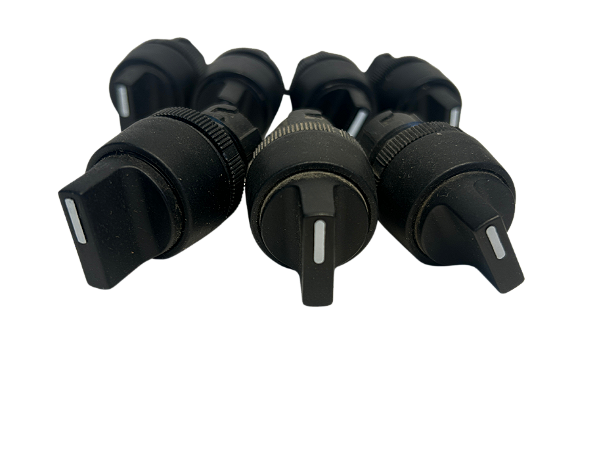 7 Pçs Comutador Knob Curto 2 Posições 22mm Ap2 45/01 Ace