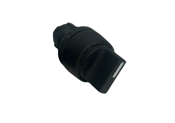 Cabeçote Comutador 3 Pos. Centralizado C/Trava Aro Preto Knob Curto Aap2 60/01 Ace