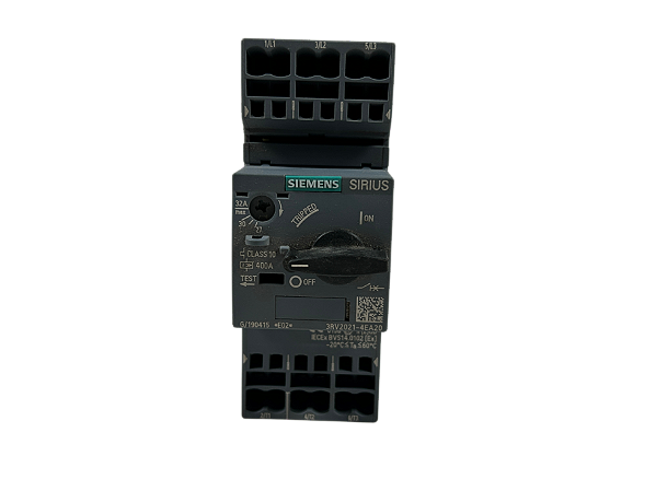 Disjuntor Motor tripolar 27-32A 55kA S0 3Rv2021-4Ea20 Siemens