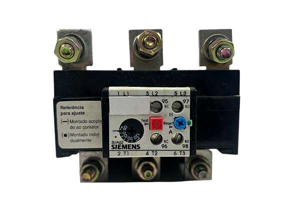 Rele Bimetalico Reg: 90-120A 1Na+1Nf 3Ua62 00-3H Siemens