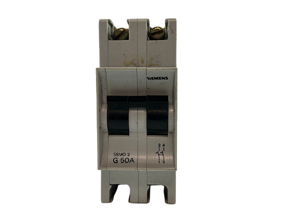 Disjuntor Bipolar 50a Curva G 5SMO-2-G50A Siemens