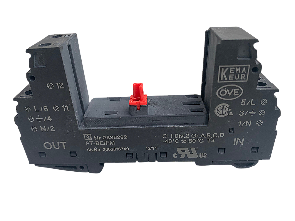 5 pçs Elemento de base tipo 3 PT-BE/FM 2839282 Phoenix Contact